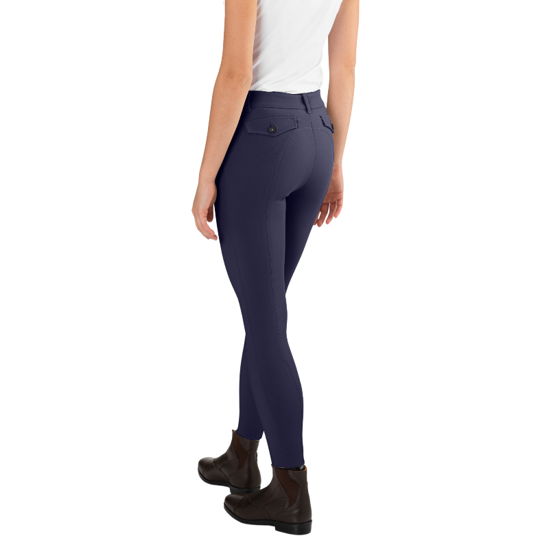 Ego7 - Pantalon d'équitation femme Jumping EJ marine | - Ohlala
