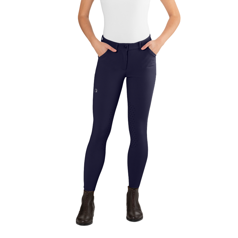 Ego7 - Pantalon d'équitation femme Jumping EJ marine | - Ohlala