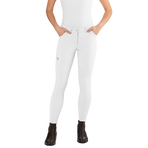 Ego7 - Pantalon d'équitation femme Jumping PT blanc | - Ohlala