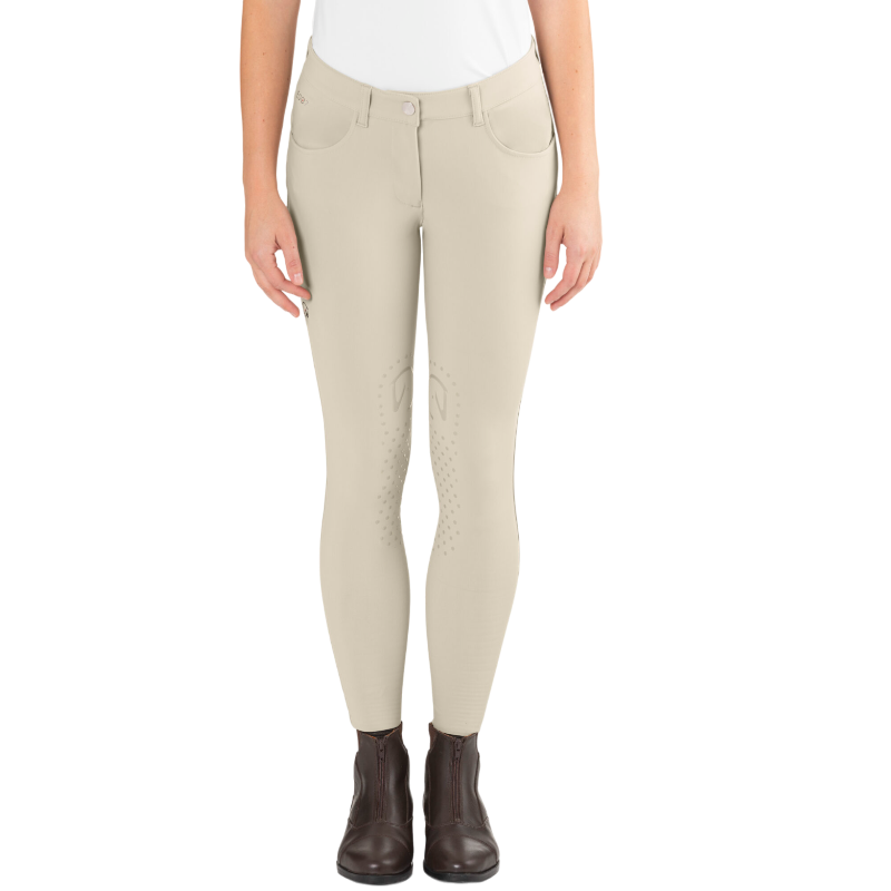 Ego7 - Pantalon d'équitation femme Jumping VB beige | - Ohlala