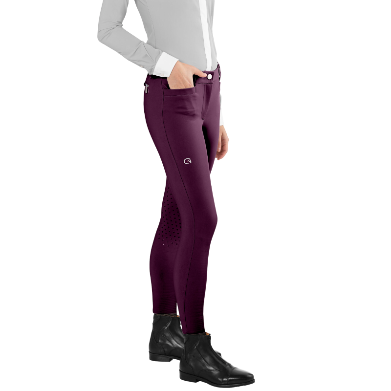 Ego7 - Pantalon d'équitation femme Jumping EJ bordeaux | - Ohlala