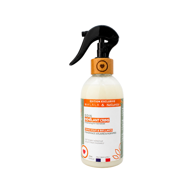 Nellumbo - Spray démêlant naturel crins édition limitée OHLALA