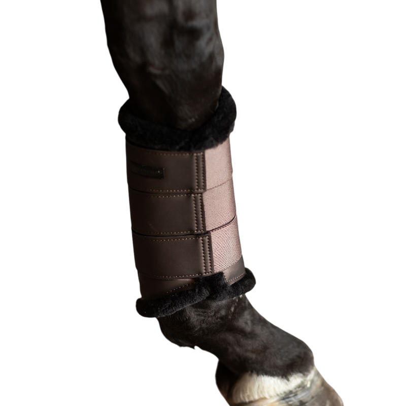 Equestrian Stockholm - Guêtres fermées Mocha marron | - Ohlala
