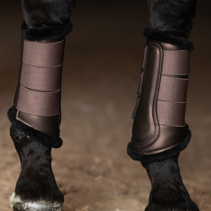 Equestrian Stockholm - Guêtres fermées Mocha marron | - Ohlala