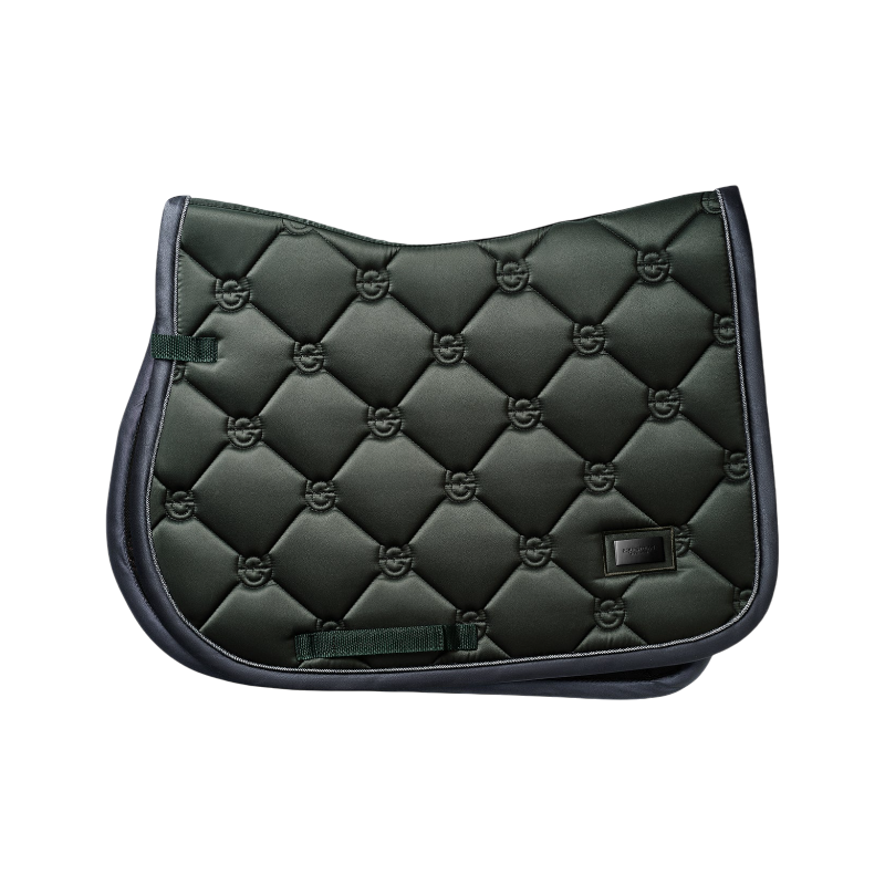 Equestrian Stockholm - Tapis de selle Avenue Green vert armé