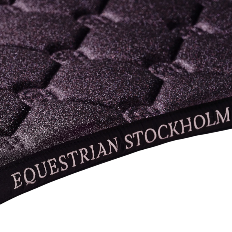 Equestrian Stockholm - Tapis de selle Glimmer violet