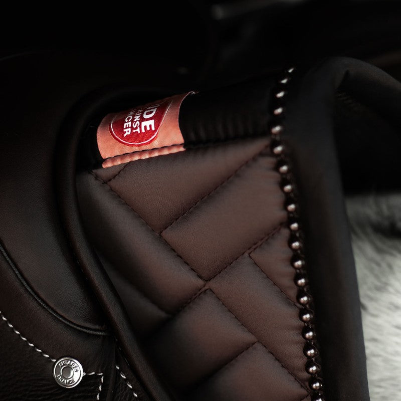 Equestrian Stockholm - Tapis de selle Modern Mocha marron | - Ohlala