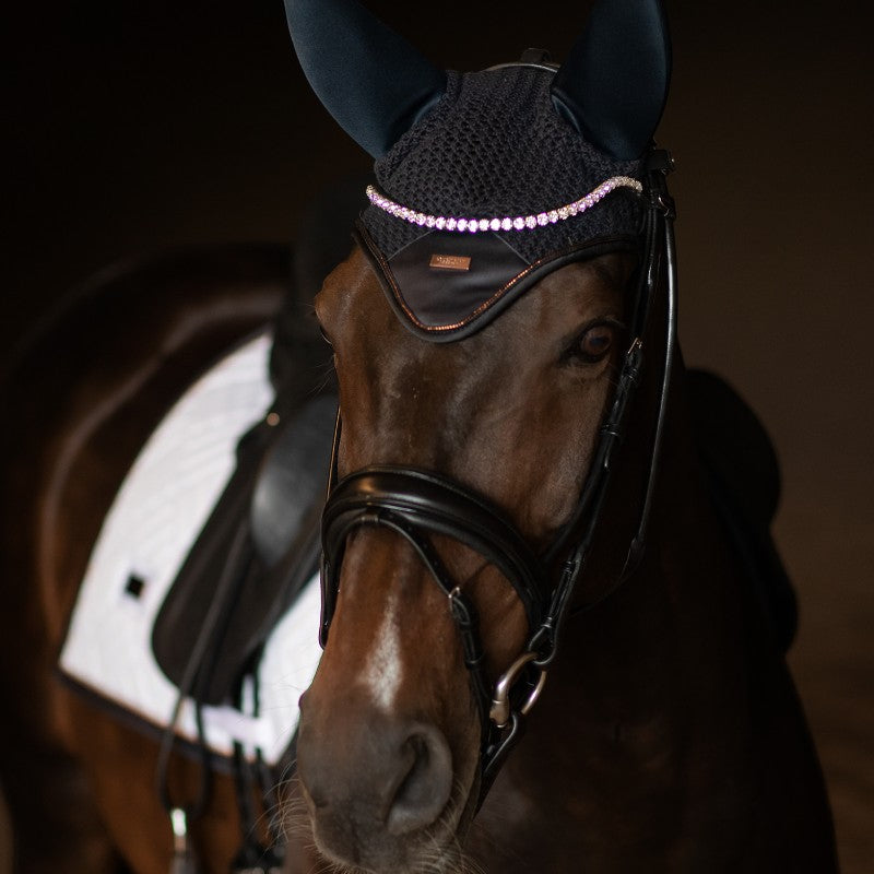 Equestrian Stockholm - Bonnet pour chevaux Modern Dark Ocean marine | - Ohlala
