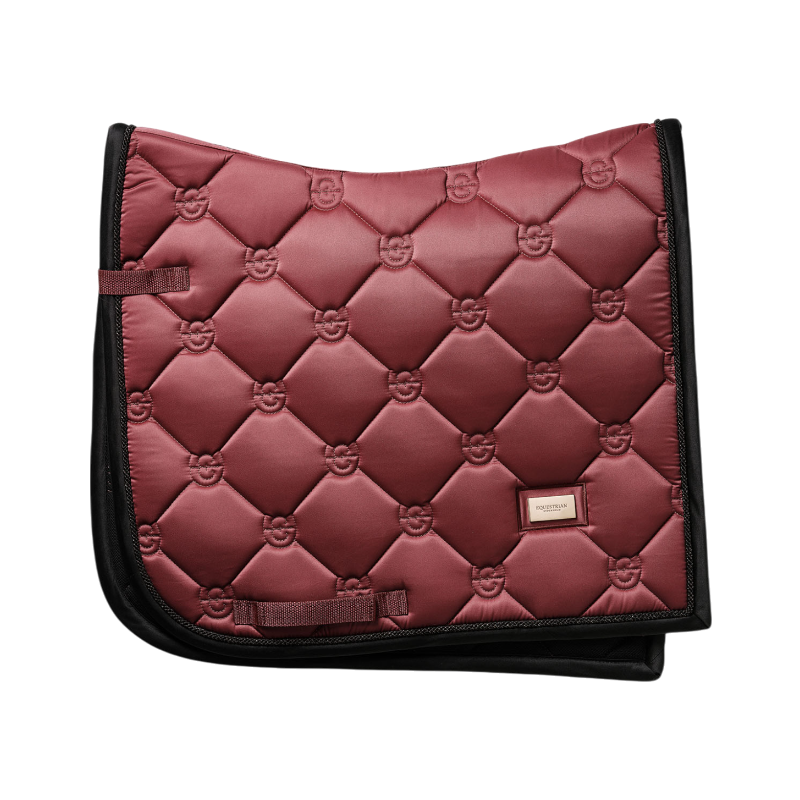 Equestrian Stockholm - Tapis de dressage Soft rouge