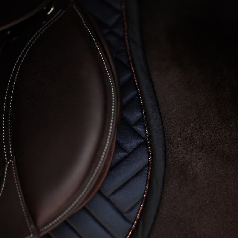 Equestrian Stockholm - Tapis de selle Modern Dark Ocean marine