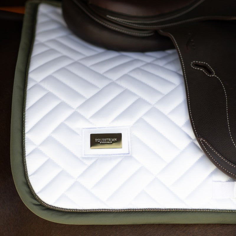 Equestrian Stockholm - Tapis de selle Striking Valley Modern blanc