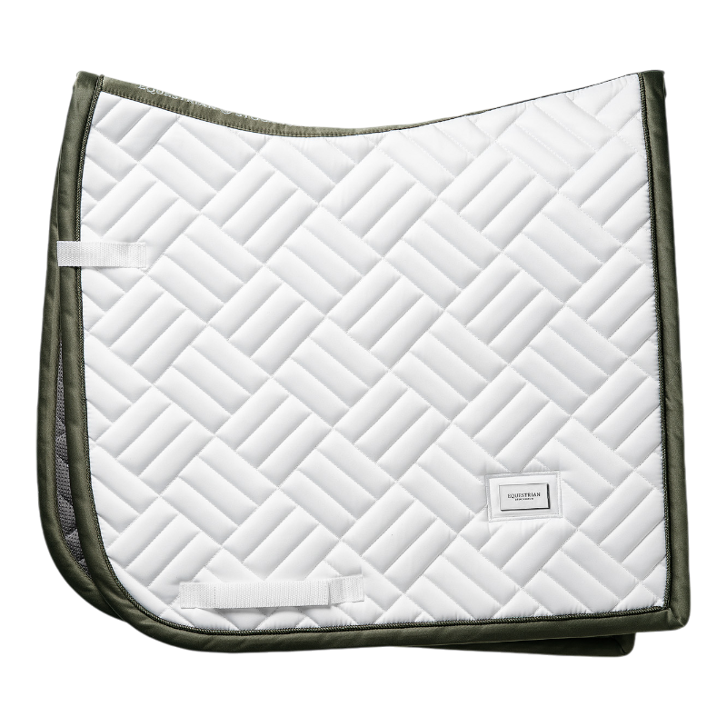 Equestrian Stockholm - Tapis de dressage Striking Valley Modern blanc | - Ohlala