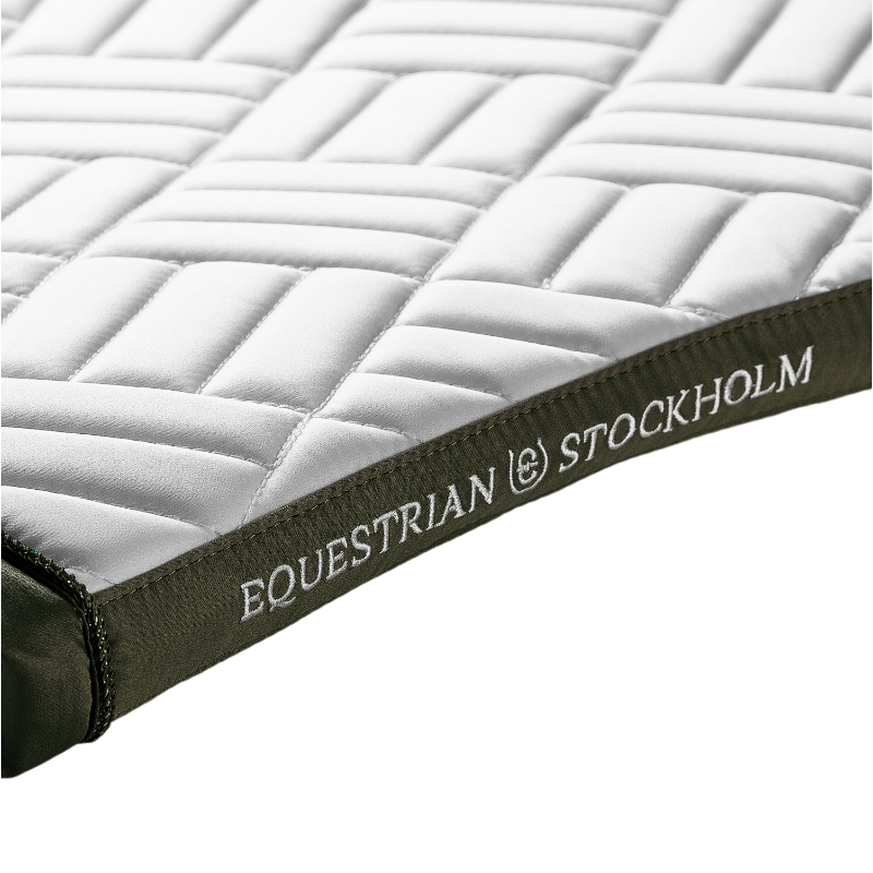 Equestrian Stockholm - Tapis de dressage Striking Valley Modern blanc | - Ohlala