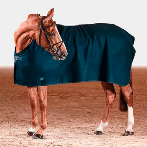 Equiline - Couverture de promenade Wool marine 0g | - Ohlala