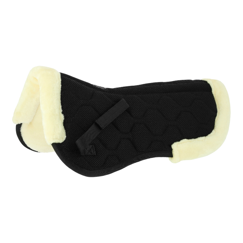 Equithème - Amortisseur Hexa Mesh noir/ écru