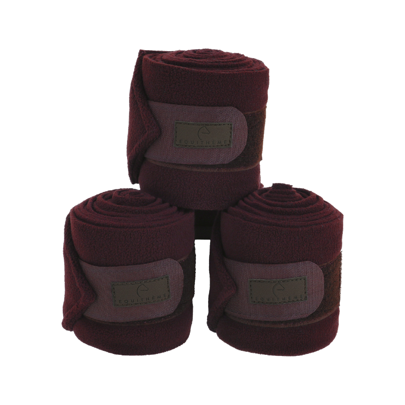 Equithème - Bande de polo 3M bordeaux