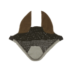 Equithème - Vliegenkap voor paarden Chic bruin | - Ohlala