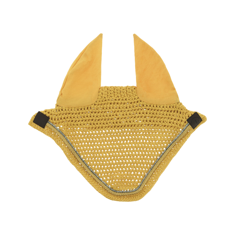 Equithème - Bonnet pour chevaux Hexalight jaune | - Ohlala