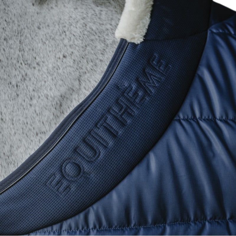 Equithème - Couverture d'écurie Confortech marine 200g