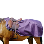 Equithème - Tyrex 600D fleece billenwarmer pruim | - Ohlala