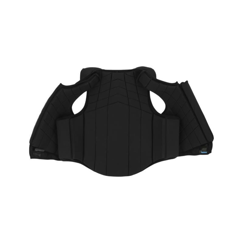 Equithème - Gilet de protection adulte Tyr noir | - Ohlala