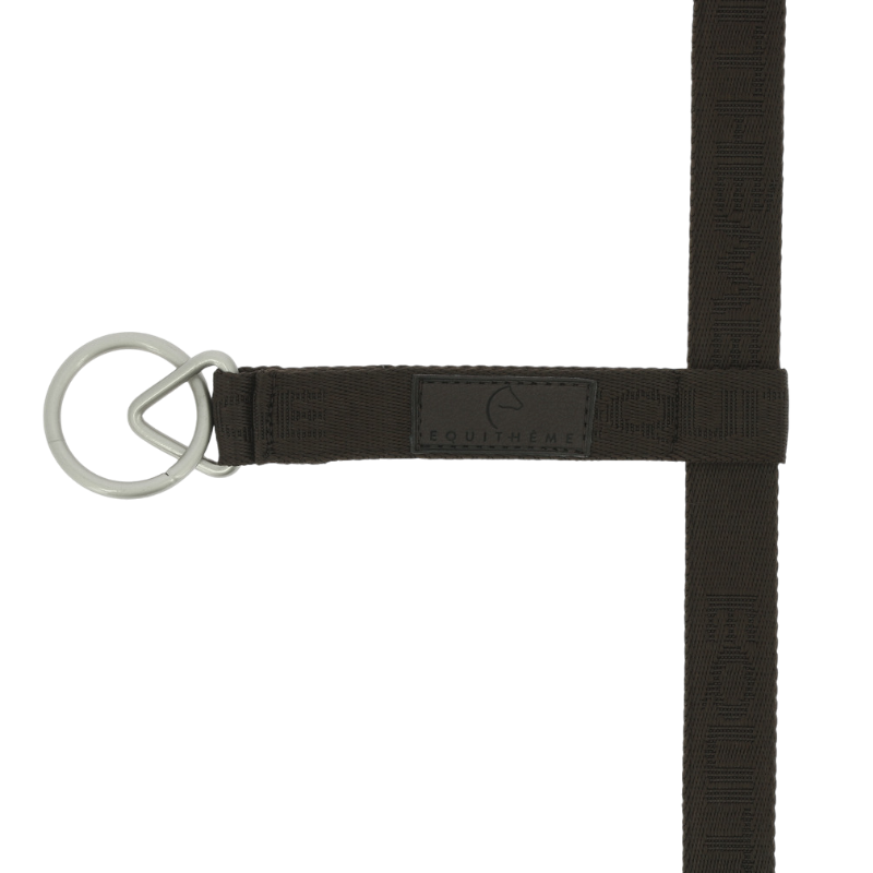 Equithème - Licol Nylon Jacquard marron
