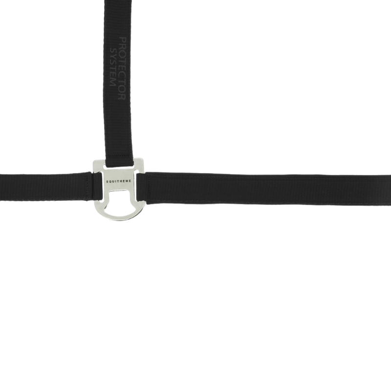 Equithème - Licol Nylon Protector noir | - Ohlala