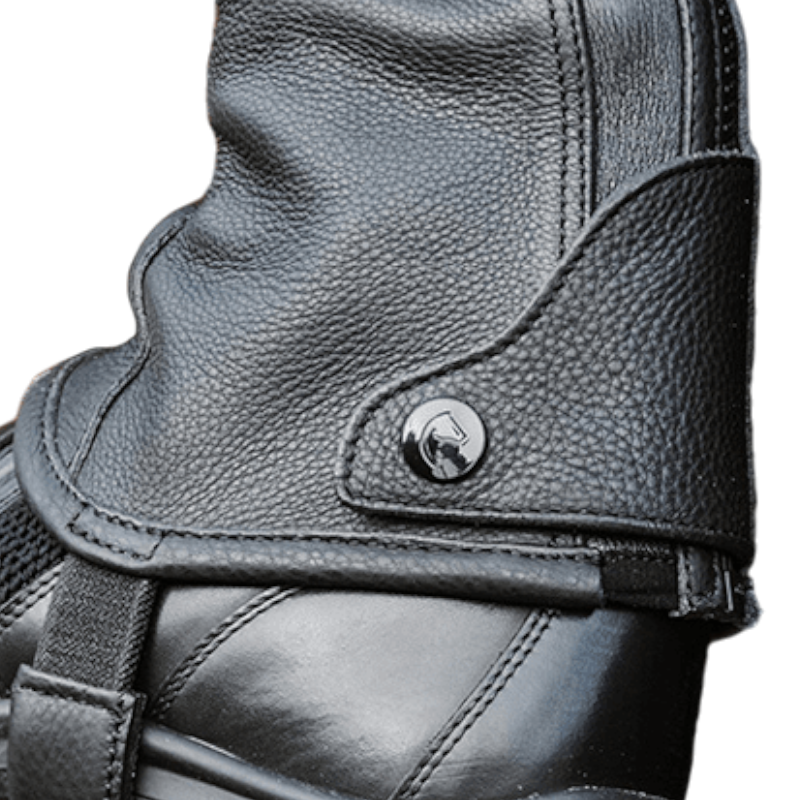 Equithème - Mini-chaps unisexe Select noir | - Ohlala