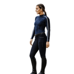 Equithème - Dames rijbroek Jessie marine | - Ohlala