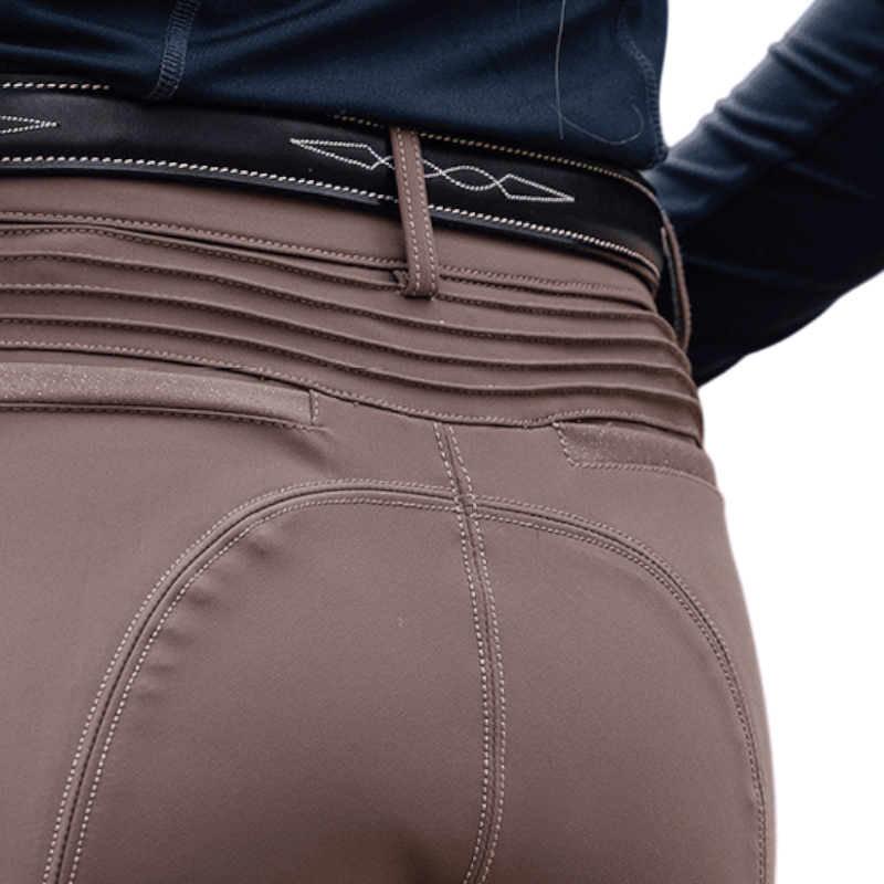 Equithème - Pantalon d'équitation femme Jessie taupe