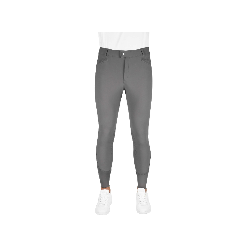 Equithème - Pantalon d'équitation homme EK-Samuel anthracite