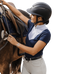 Equithème - Dames poloshirt korte mouwen Tokyo marineblauw | - Ohlala