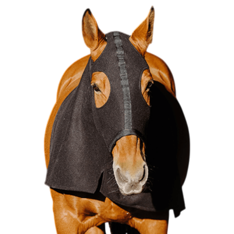 Equithème - Protection de cou intégrale polaire noir | - Ohlala