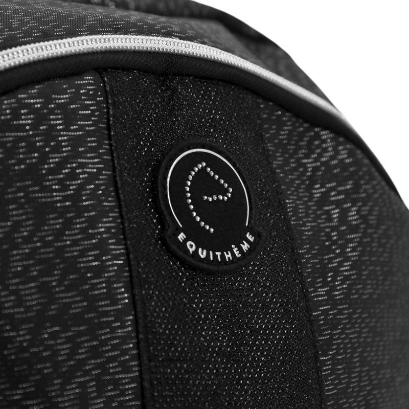 Equithème - Sac à dos Je t'aime noir | - Ohlala