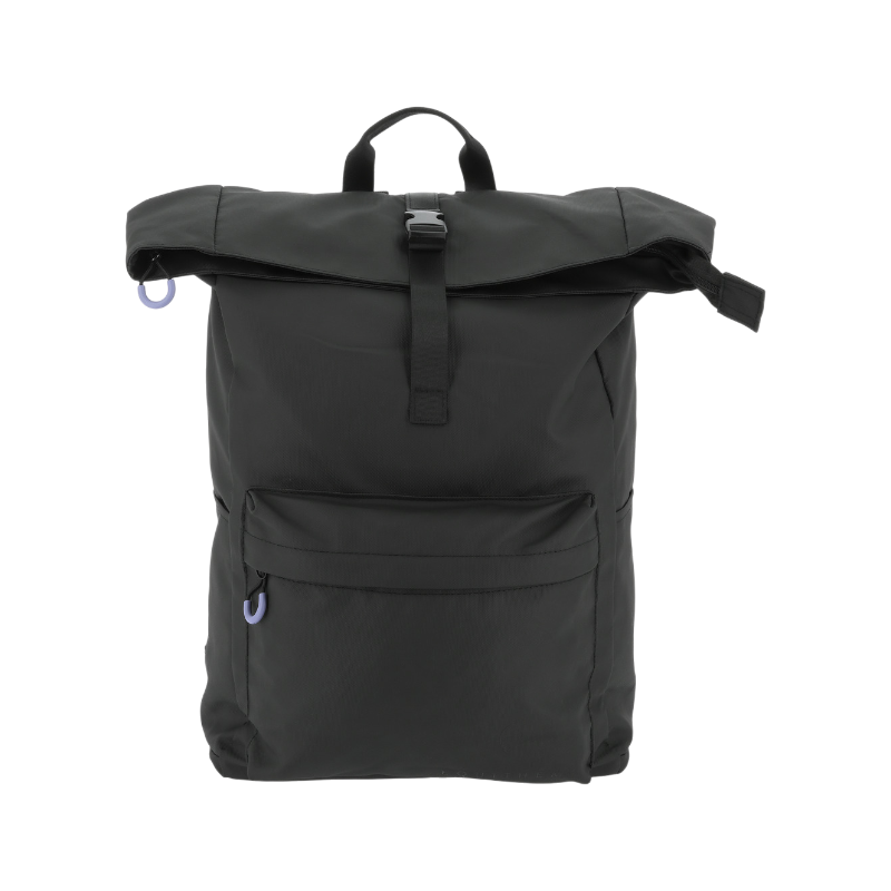 Equithème - Sac à dos Roll-Top Urban noir | - Ohlala