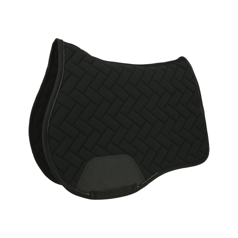 Equithème - Tapis de selle Impulsion noir | - Ohlala
