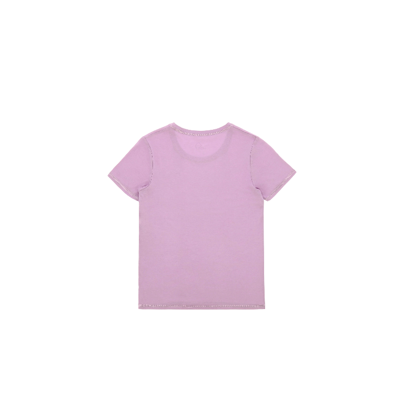 Equithème - Junior T-shirt met korte mouwen Bonnie Je t'aime Mauve