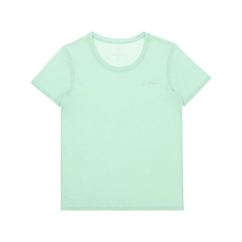 Equithème - Junior T-shirt met korte mouwen Bonnie Je t'aime Mint