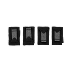 Equithème - Bandes de polo pour mini poney noir glitter
