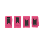 Equithème - Bandes de polo pour mini poney rose