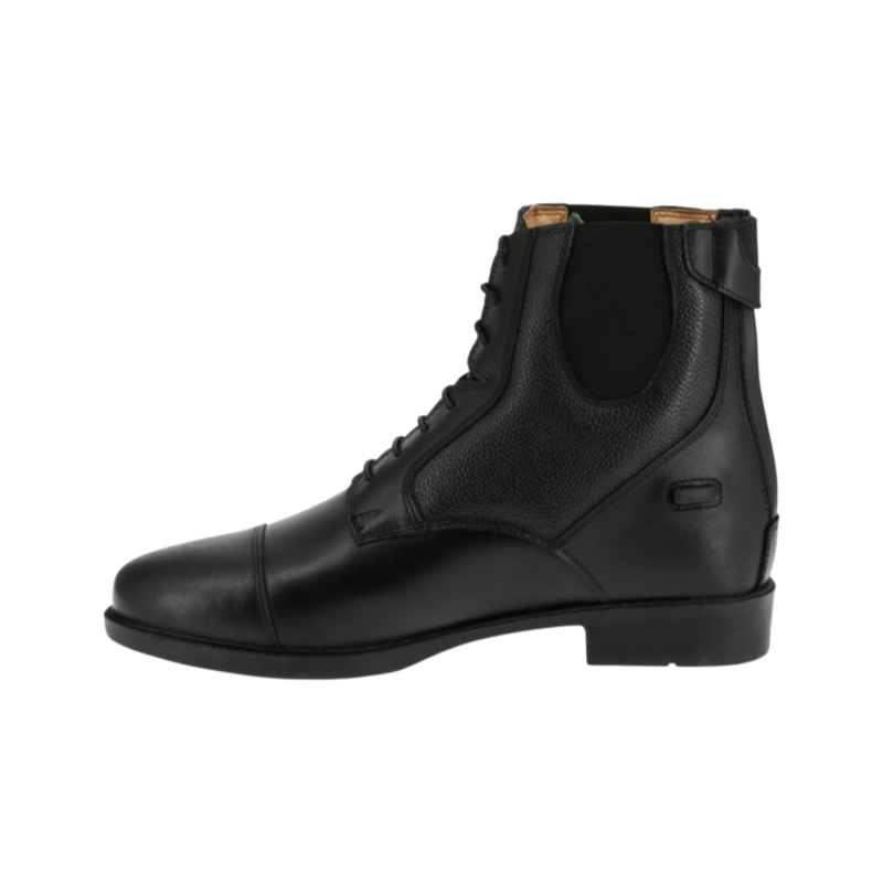 Equithème - Boots d'équitation EK-X-Confort zip + lacets noir
