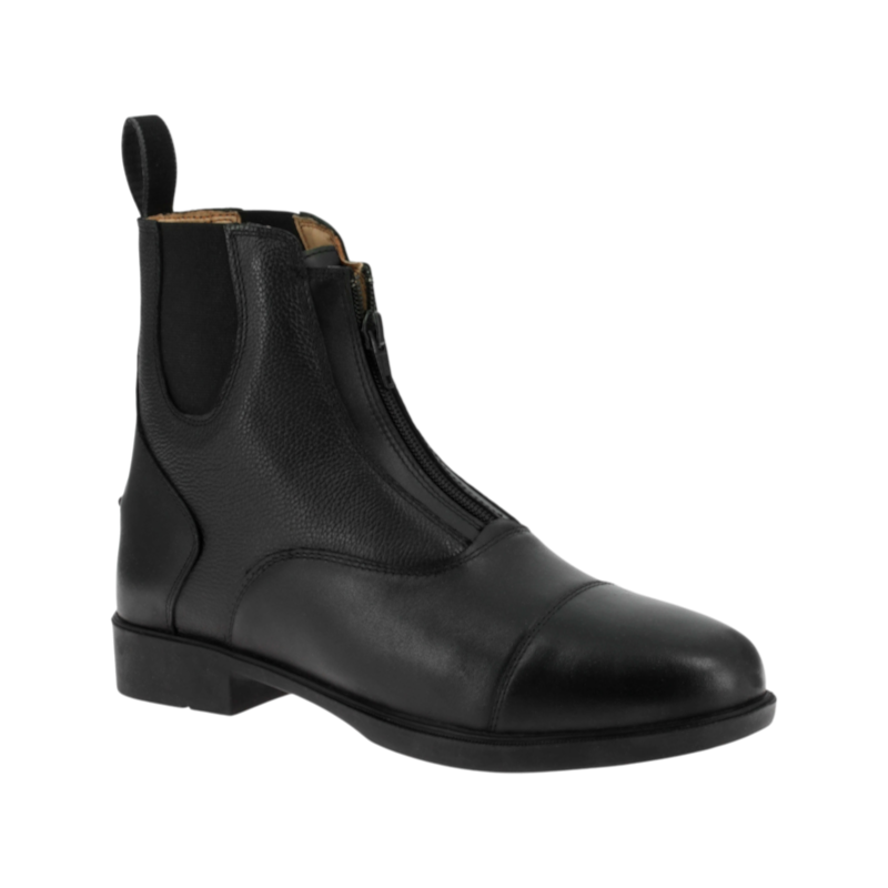 Equithème - Boots d'équitation EK-X-Confort zip noir