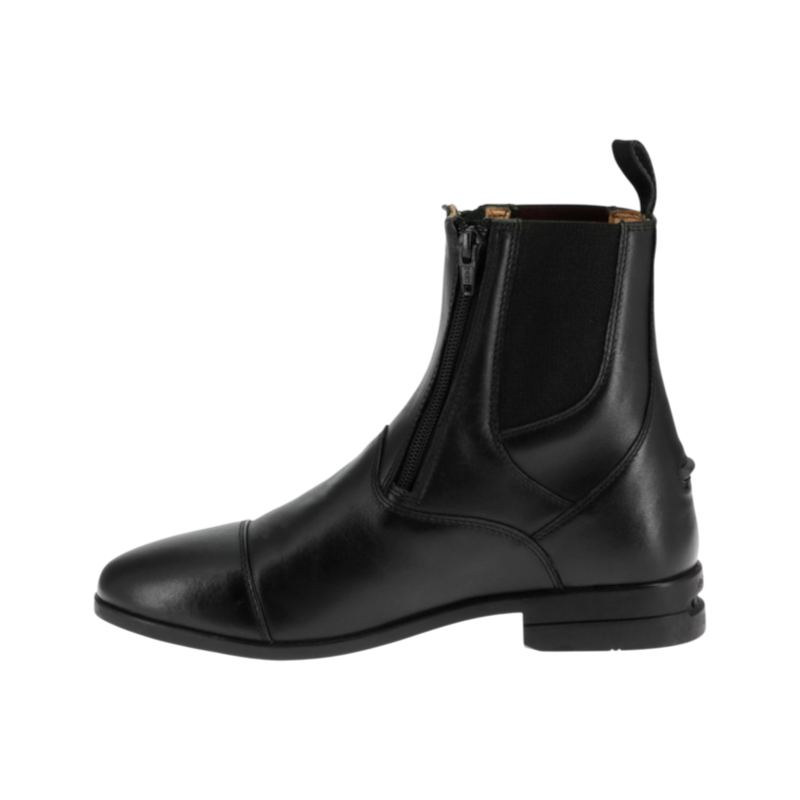 Equithème - Boots d'équitation cuir EK-Duozip noir