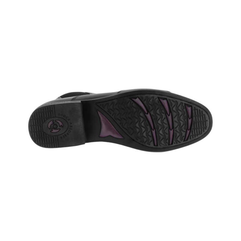 Equithème - Boots d'équitation cuir EK-Duozip noir