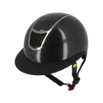 Equithème - Helm Airy LM glanzend carbon zwart | - Ohlala