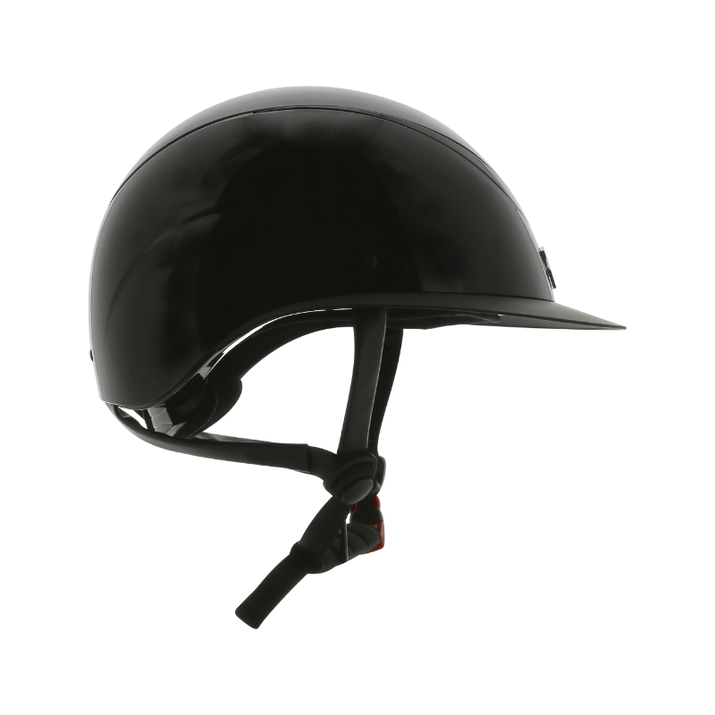 Equithème - Casque Wings noir brillant | - Ohlala