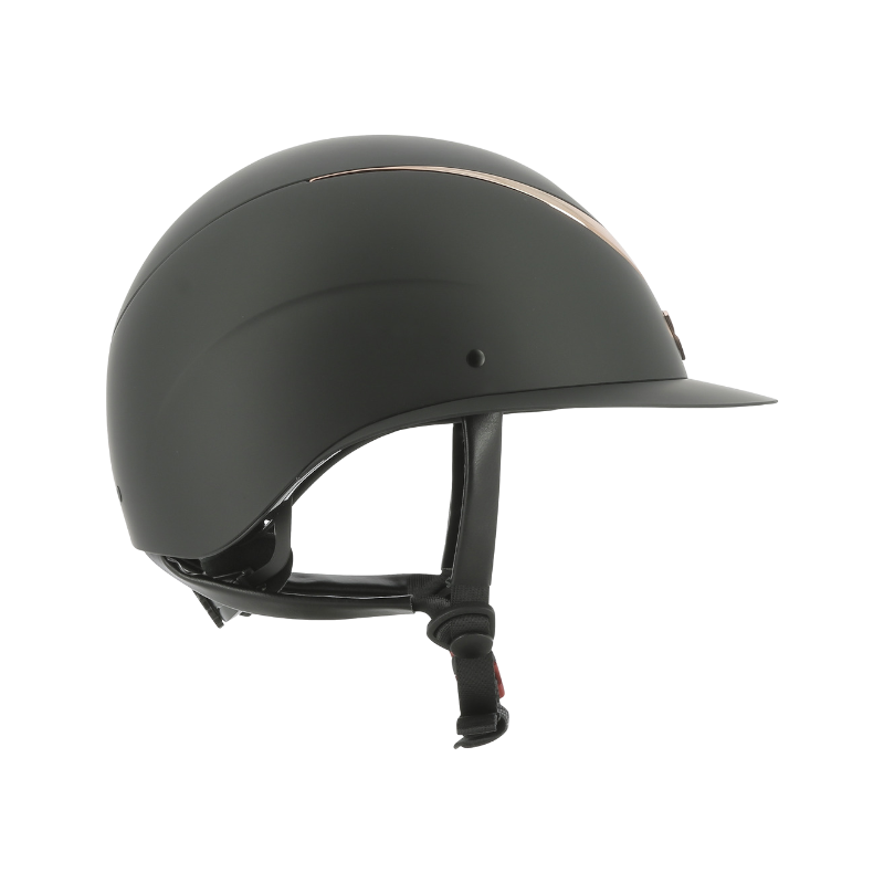 Equithème - Casque Wings rose gold/ noir | - Ohlala