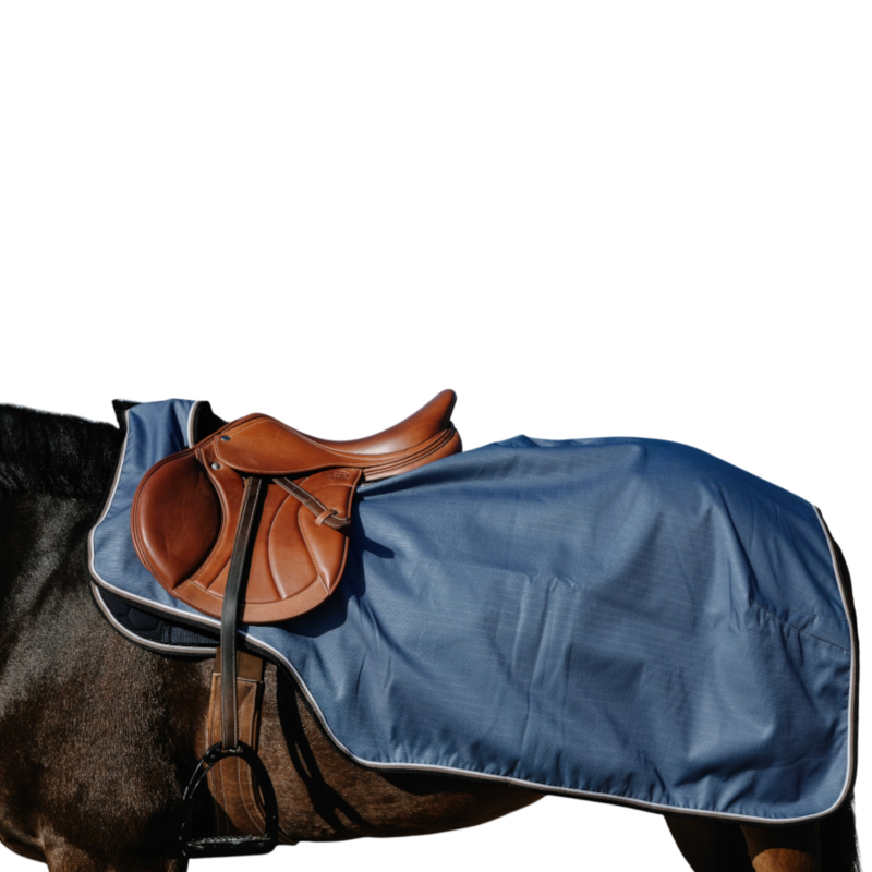 Equithème - Couvre-reins Tyrex Aisance 1200D polaire cobalt
