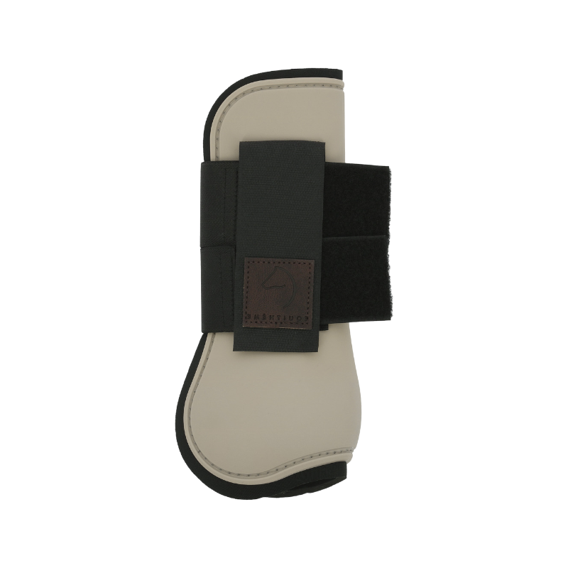 Equithème - Guêtres protège-tendons taupe | - Ohlala