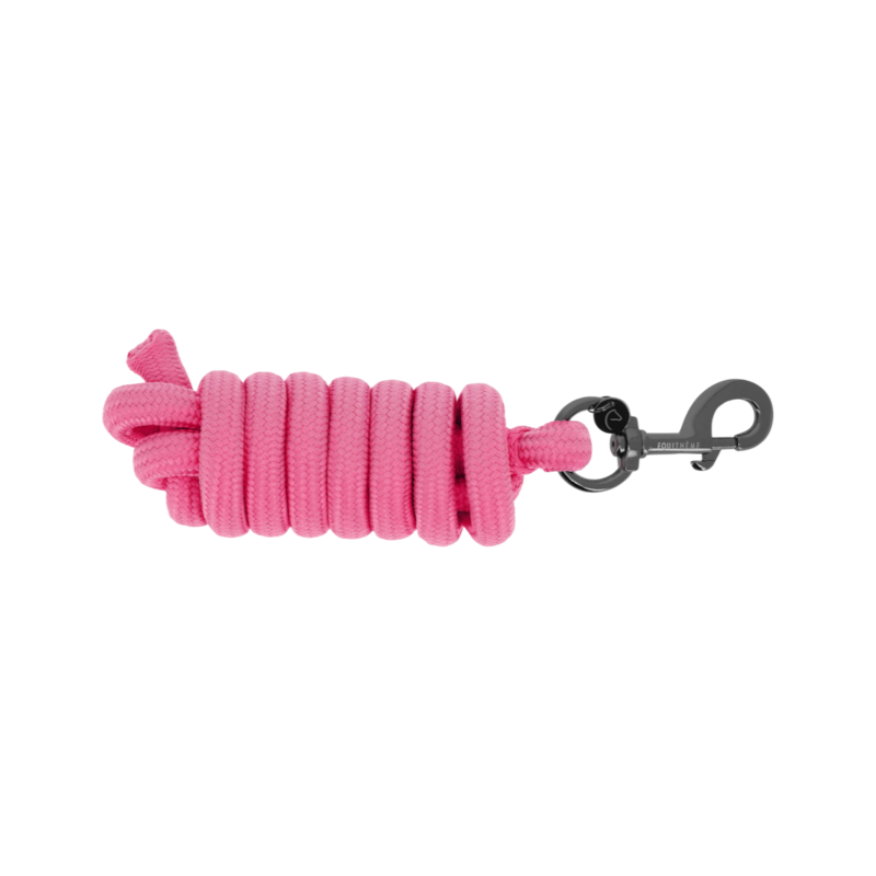 Equithème - Longe d'attache Strass rose